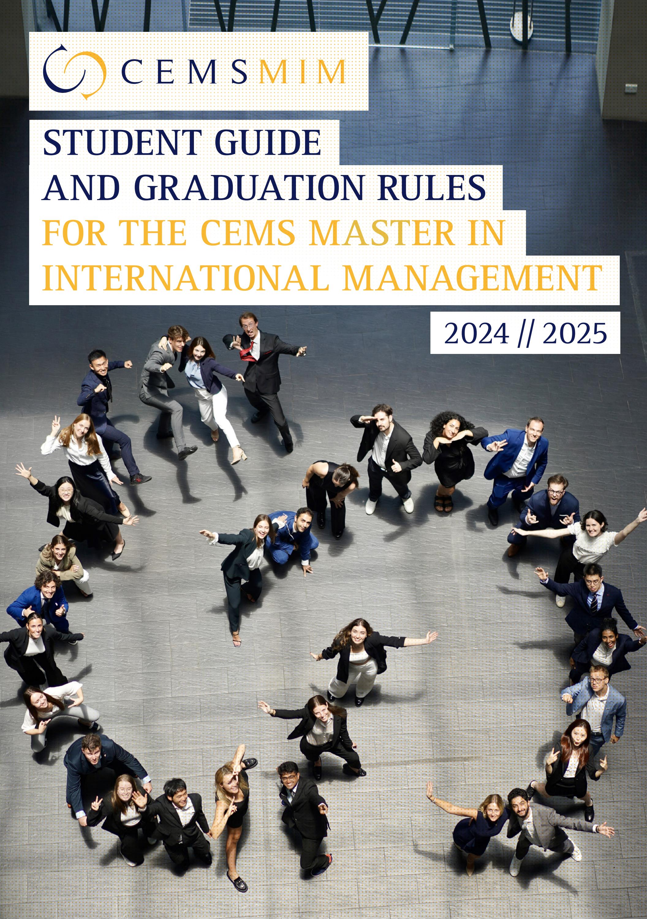 CEMS MIM Student Guide 2024/25 by CEMS - Issuu