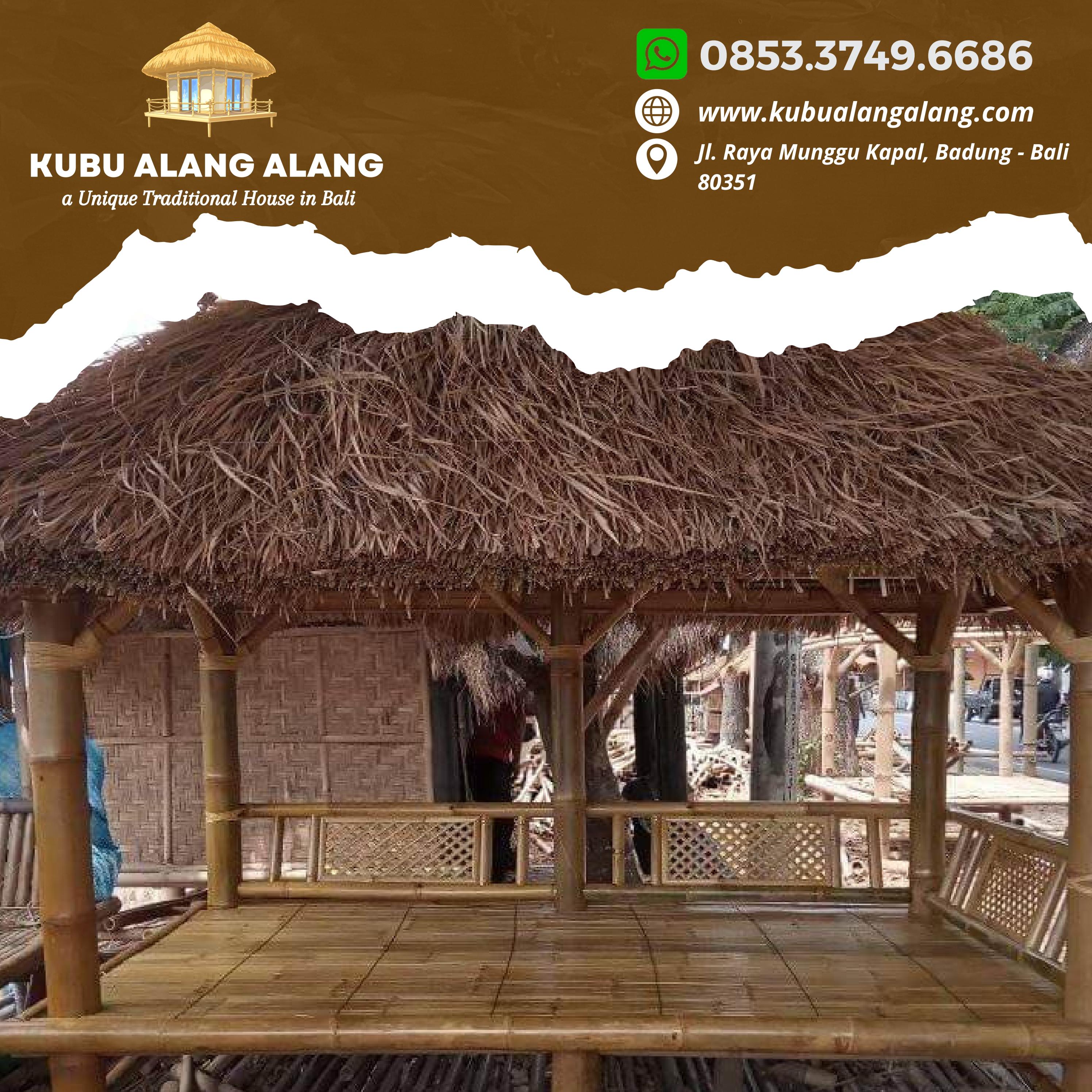 Langkah Mudah Pasang Rumah Bambu Minimalis| +62853-3749-6686 by
