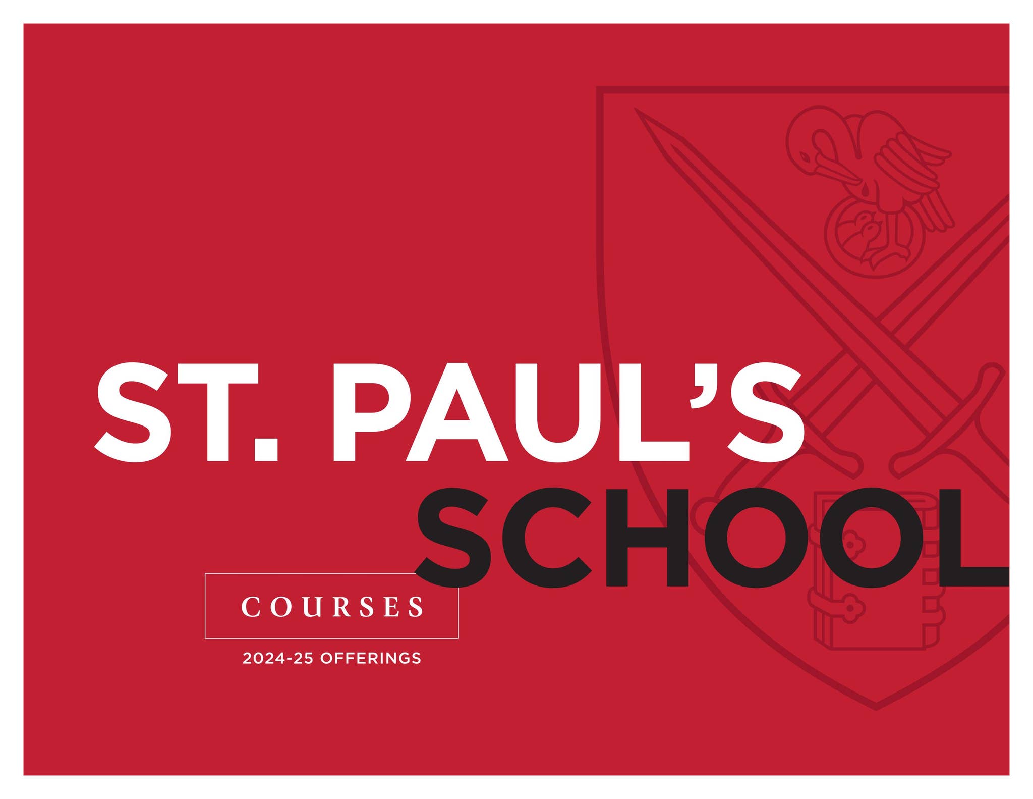 SPS Catalog of Course Offerings 202425 by St. Paul's School Issuu