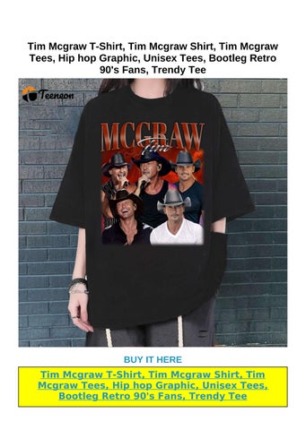 90s TIM MCGRAW ツアー　Tシャツ Tim Mcgraw T-Shirt, Tim Mcgraw Shirt, Tim Mcgraw Tees, Hip