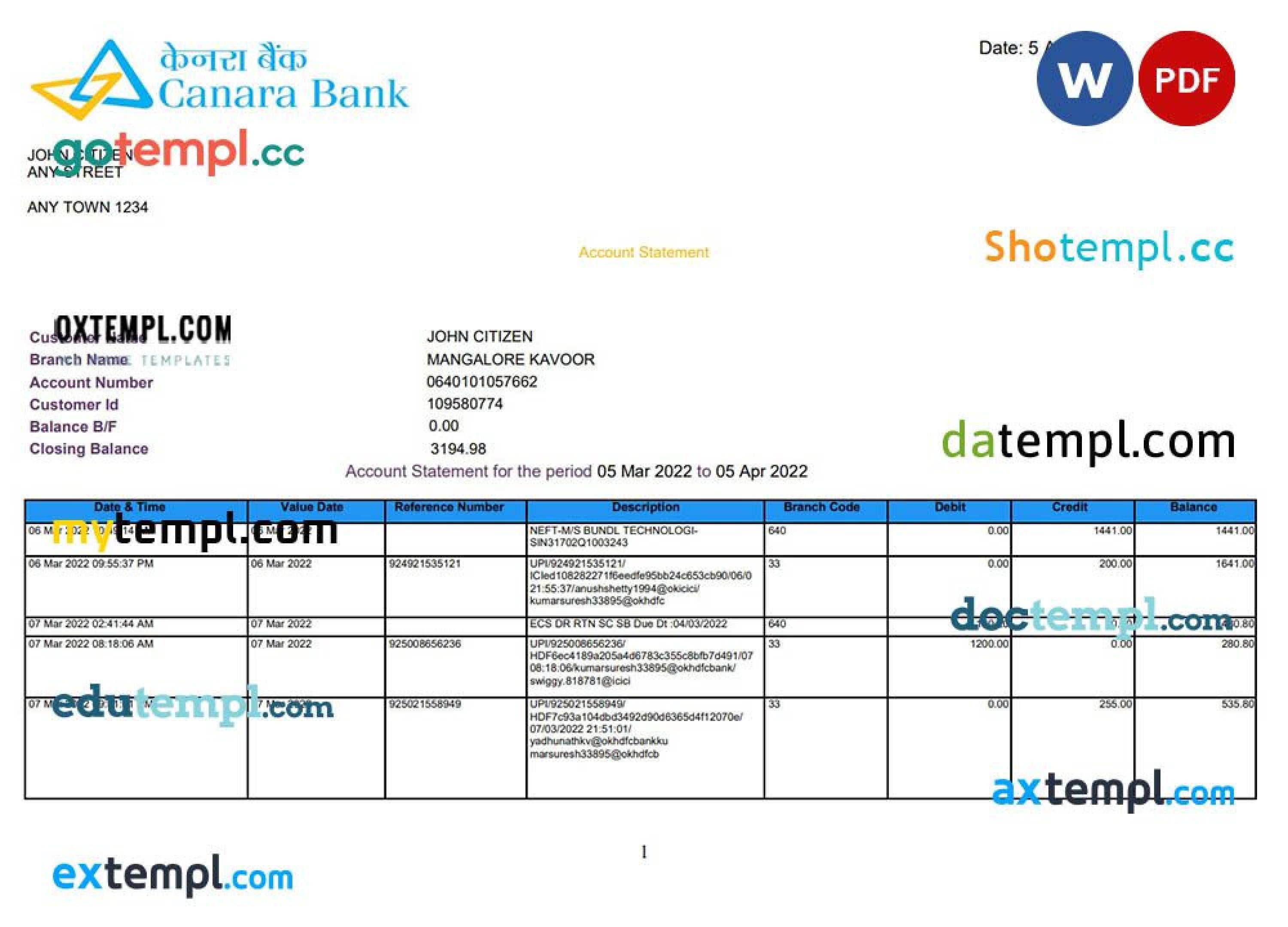 sample-india-canara-bank-statement-word-and-pdf-template-3-pages
