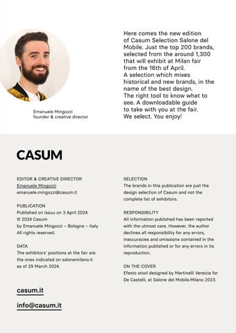 Casum Selection Salone del Mobile 2024 - 室内 design 第 3 页