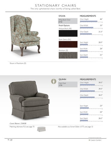 春季 2024 Chairs 家具目录 - Best Home Furnishings 第 20 页