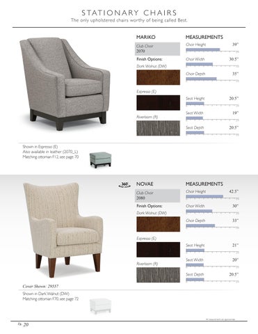 春季 2024 Chairs 家具目录 - Best Home Furnishings 第 22 页