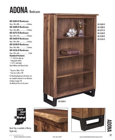 Amish Heirlooms Furniture L&N Woodwork 家具目录 2024 第 16 页