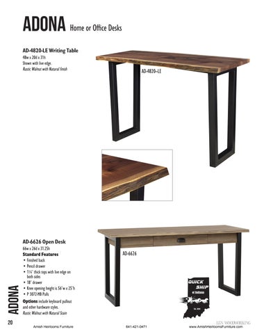Amish Heirlooms Furniture L&N Woodwork 家具目录 2024 第 9 页