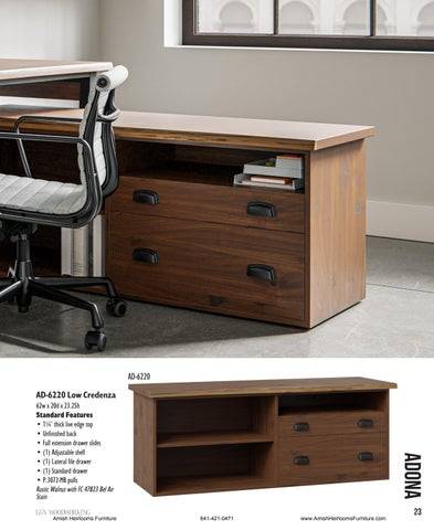 Amish Heirlooms Furniture 家具目录 · L&N woodworking 办公 家具 第 12 页