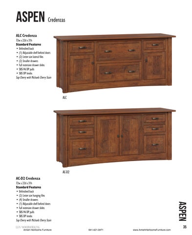 Amish Heirlooms Furniture 家具目录 · L&N woodworking 办公 家具 第 24 页