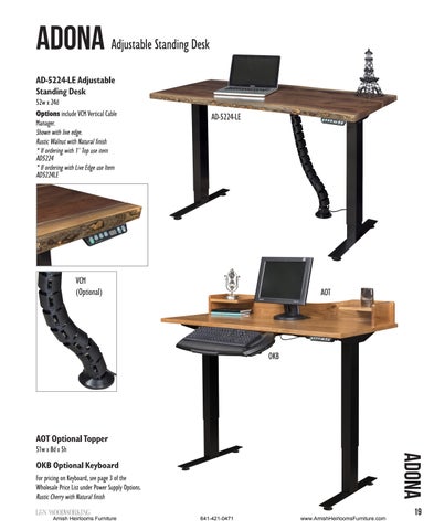 Amish Heirlooms Furniture 家具目录 · L&N woodworking 办公 家具 第 8 页