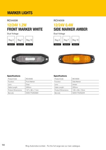 Ring Automotive New To 系列 - LED Automotive 灯饰 第 14 页