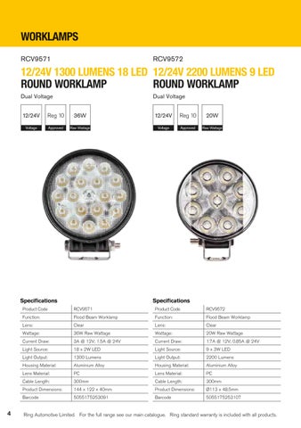 Ring Automotive New To 系列 - LED Automotive 灯饰 第 4 页