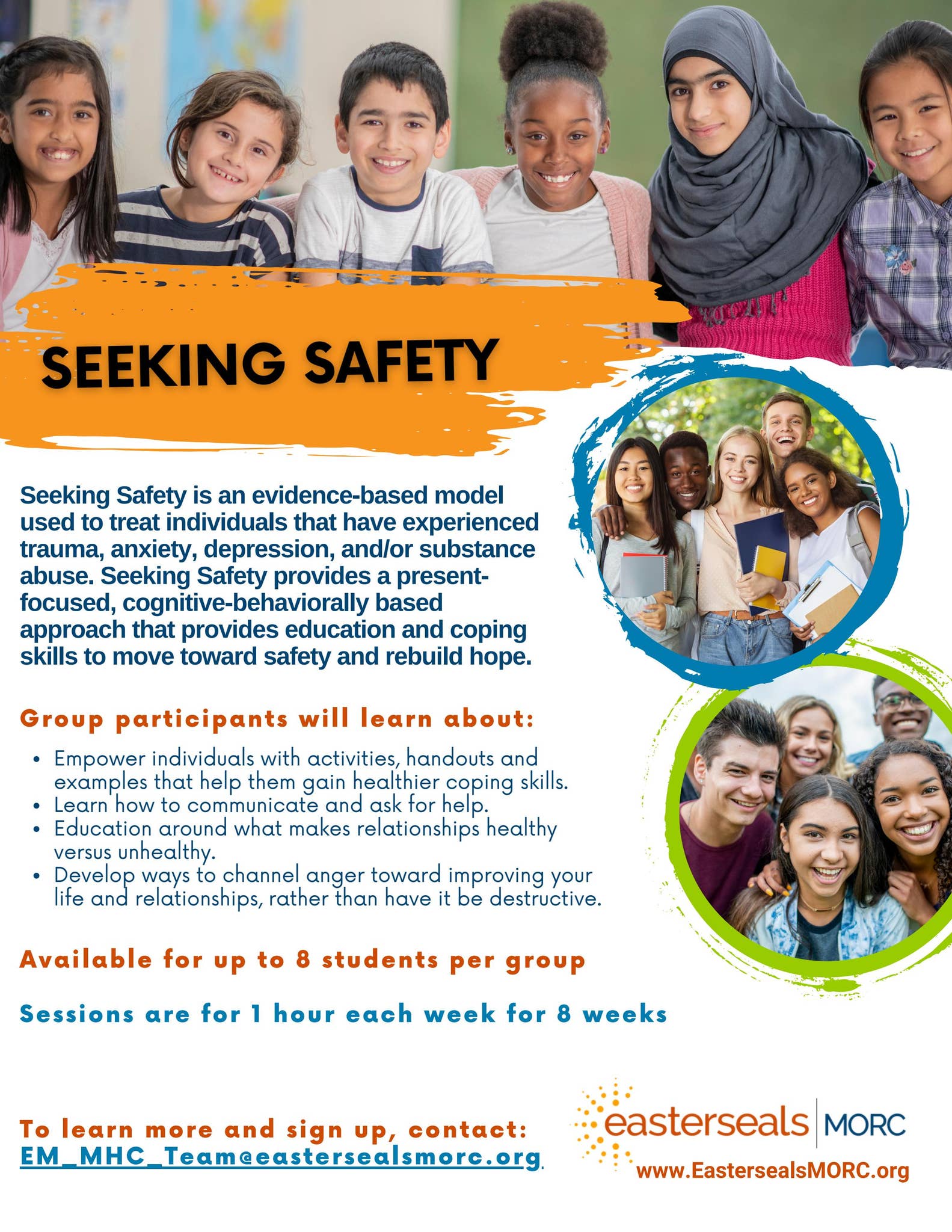 Seeking Safety - school outreach by Easterseals MORC - Issuu
