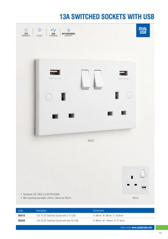 Electrical - Edition 1 灯饰目录 · Saxby 第 13 页