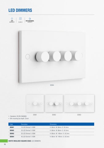 Electrical - Edition 1 灯饰目录 · Saxby 第 18 页