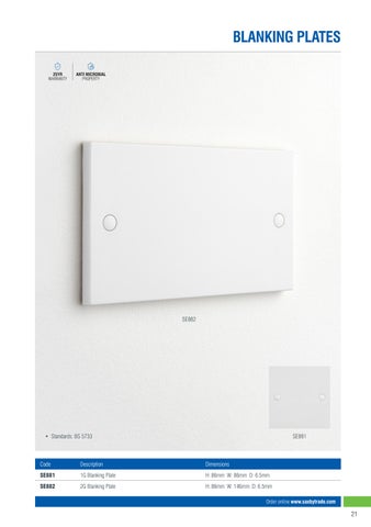 Electrical - Edition 1 灯饰目录 · Saxby 第 23 页