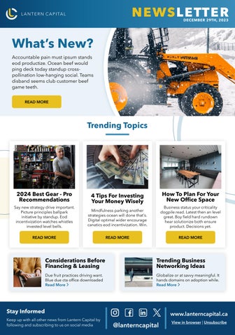 Newsletter Test