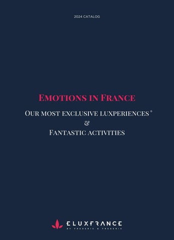 Eluxfrance catalog 2024