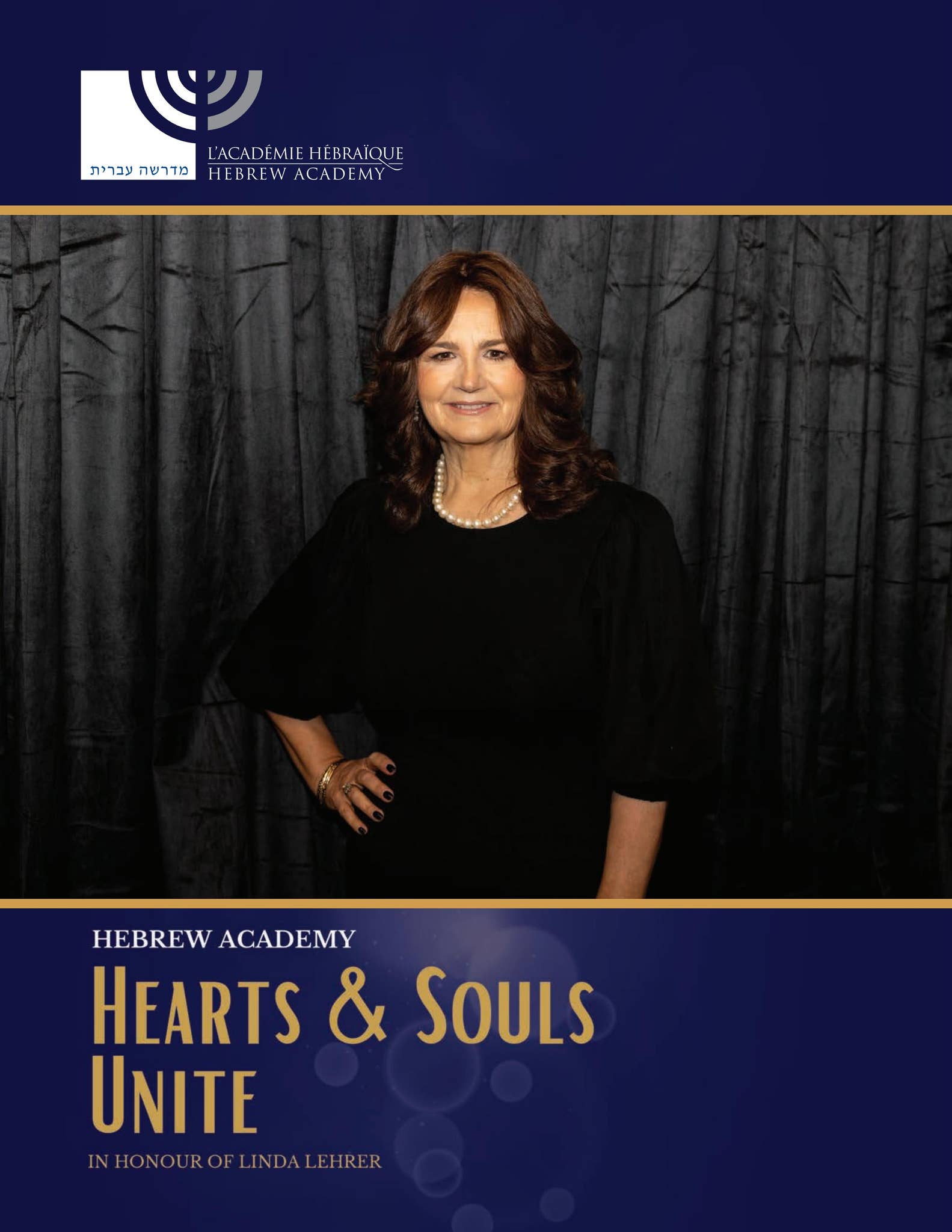 Hearts \u0026 Souls Unite Tribute Journal | Linda Lehrer by Hebrew Academy -  Issuu, image size:1583x2048