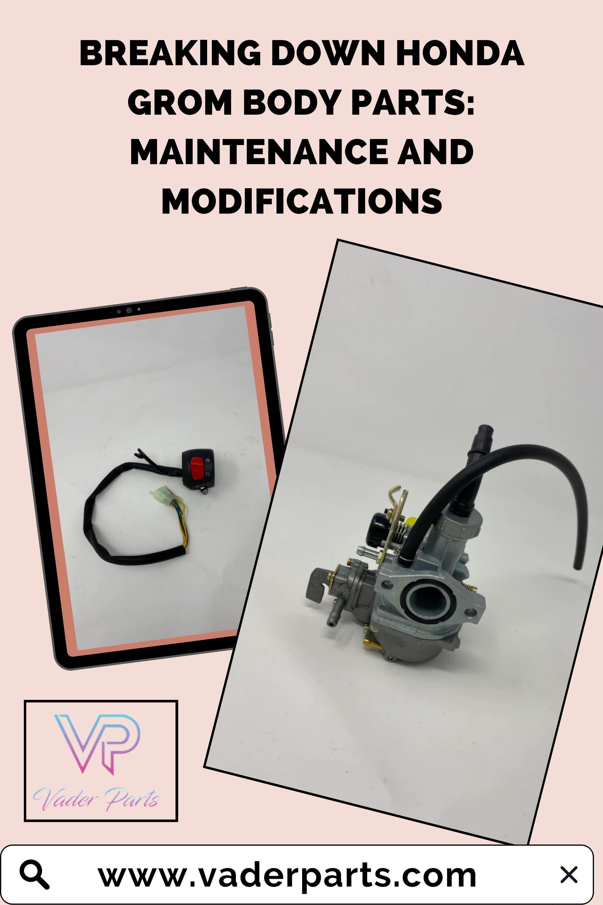 Unleash the Power Within Honda Grom Body Parts from Vader Parts by