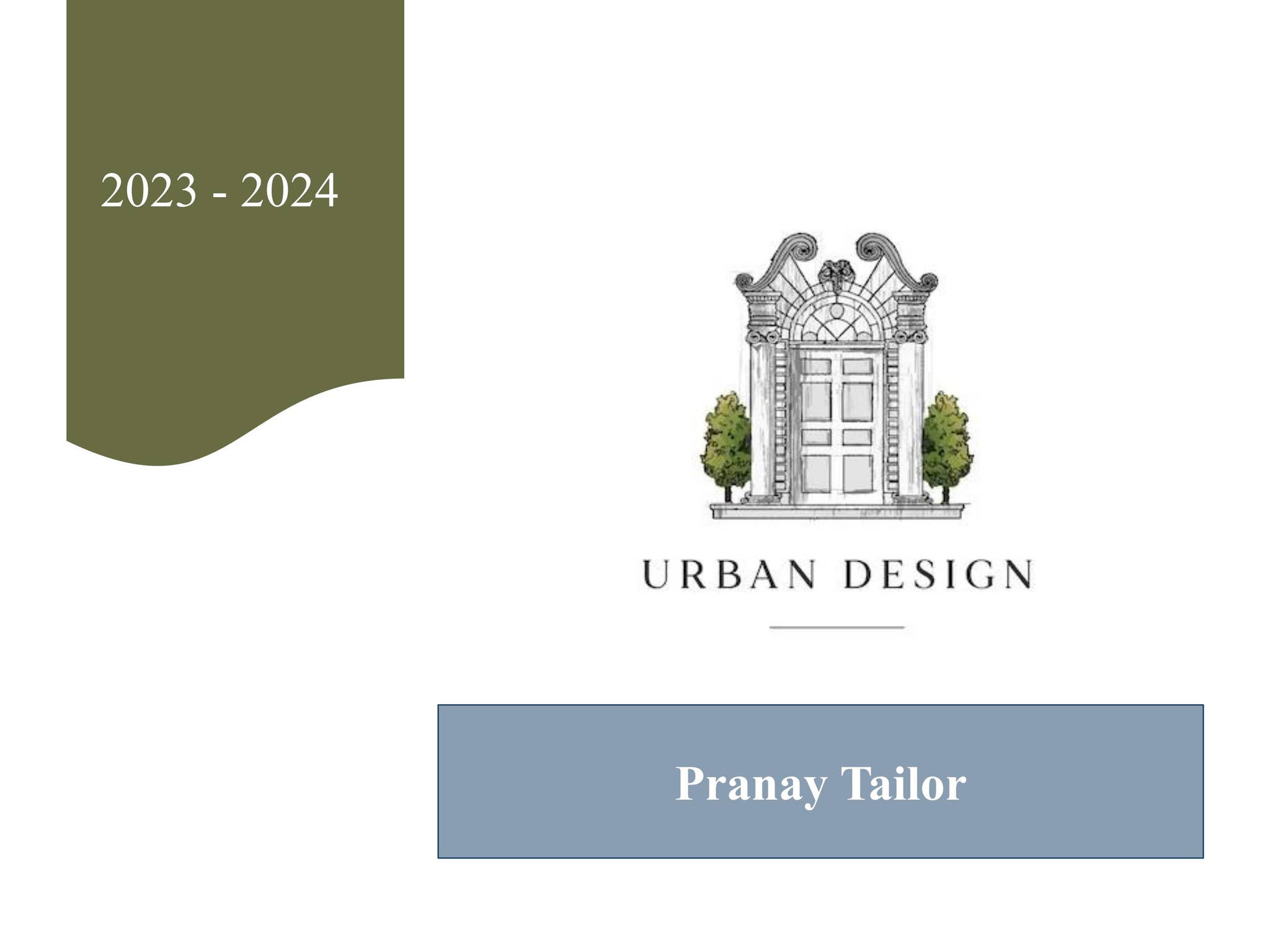 Urban Design Portfolio by Pranay Tailor - Issuu