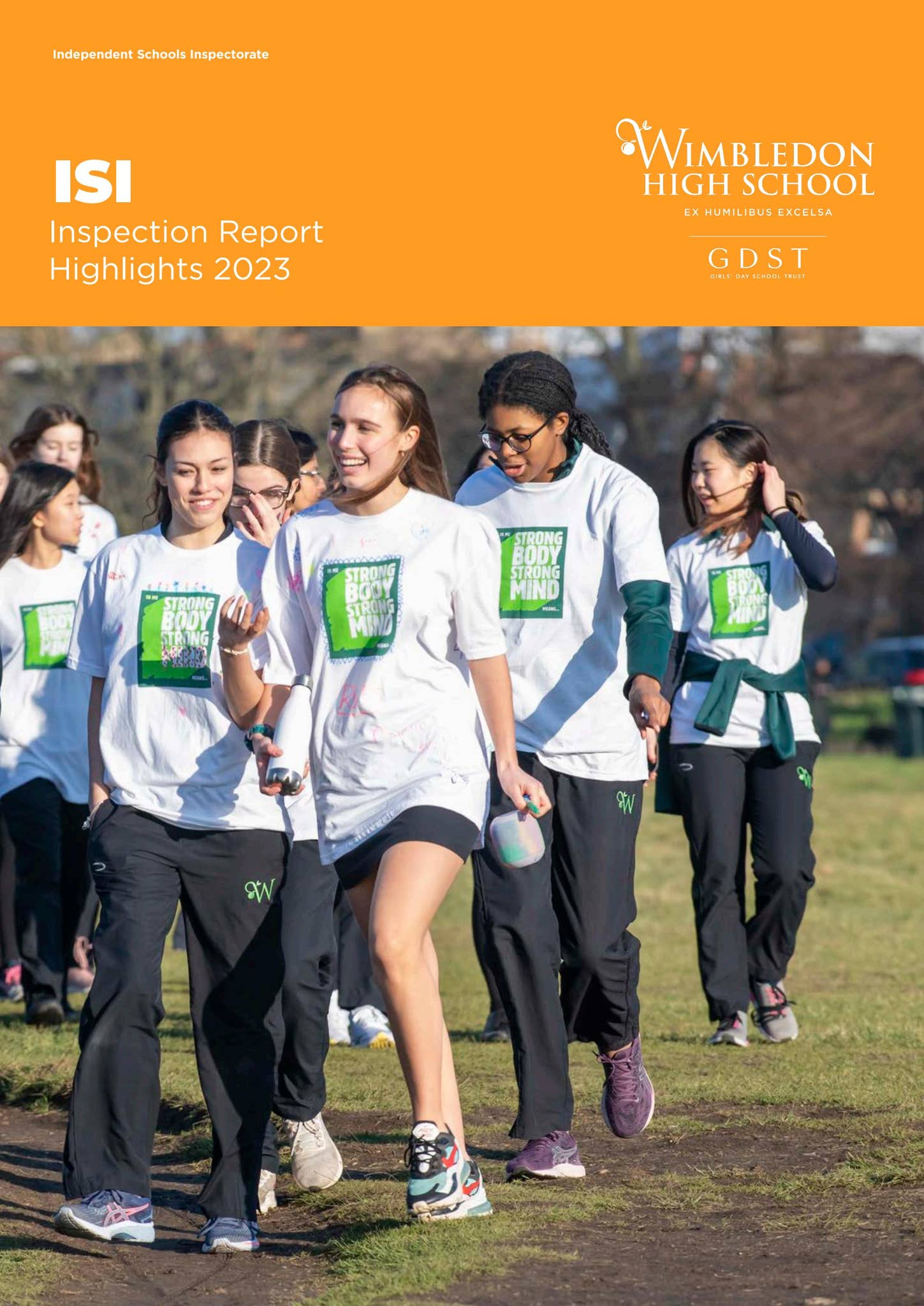 ISI Inspection Report Highlights 2023 by Wimbledon High School - Issuu