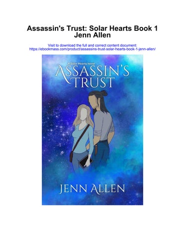 Assassins trust solar hearts book 1 jenn allen