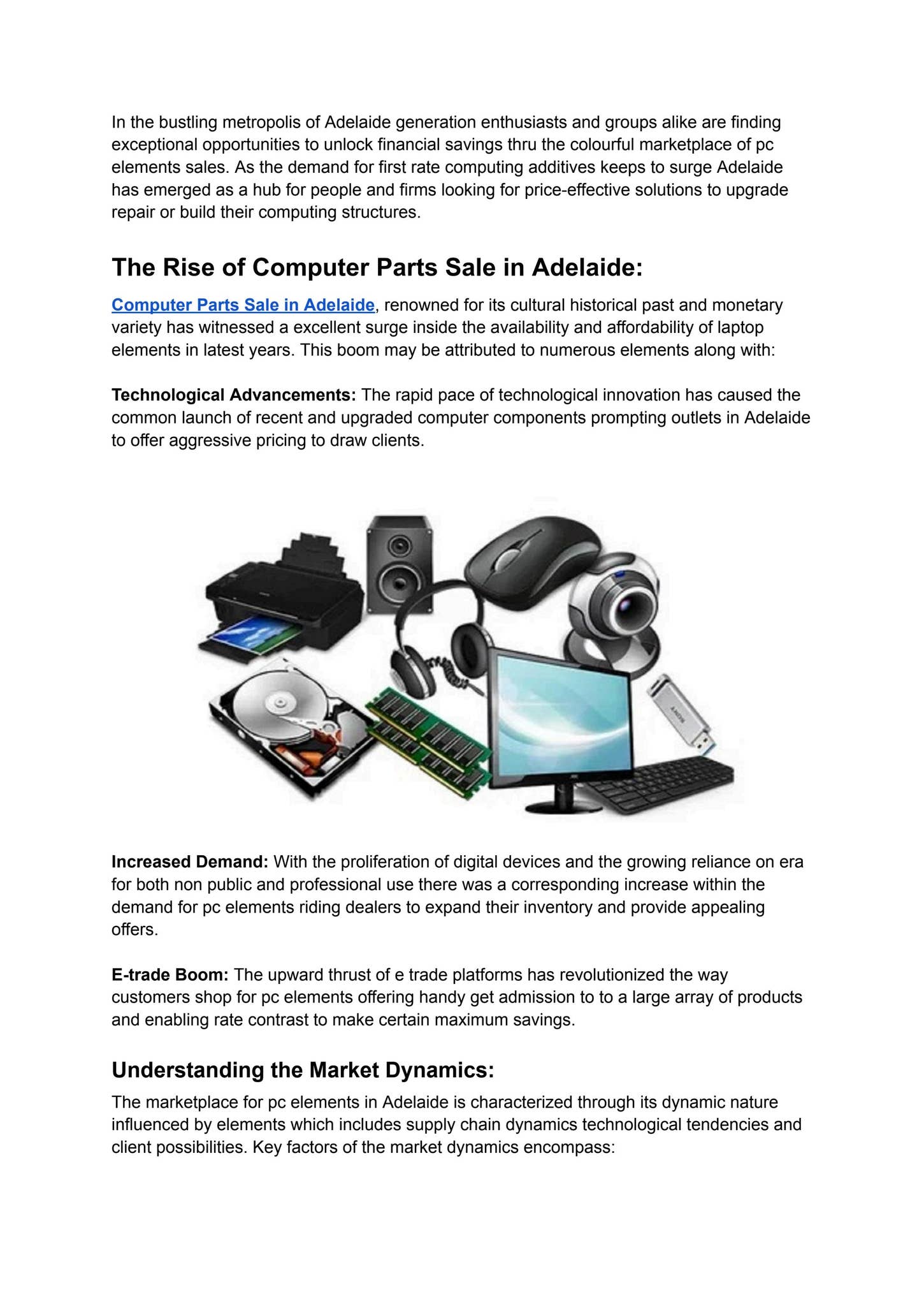Unlock Savings: Computer Parts Sale in Adelaide by M Abubakar - Issuu