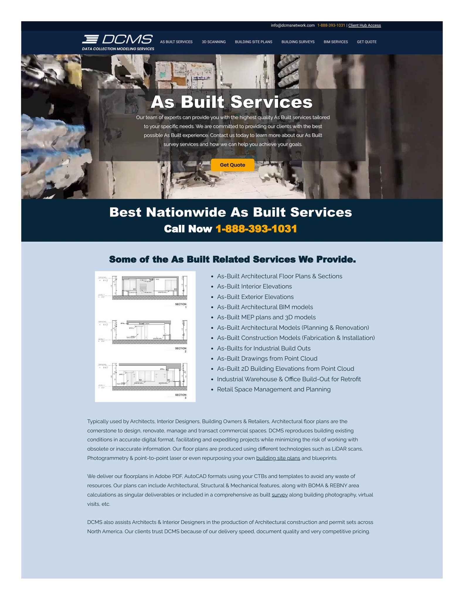 As Built Services by dcmsnetwork - Issuu