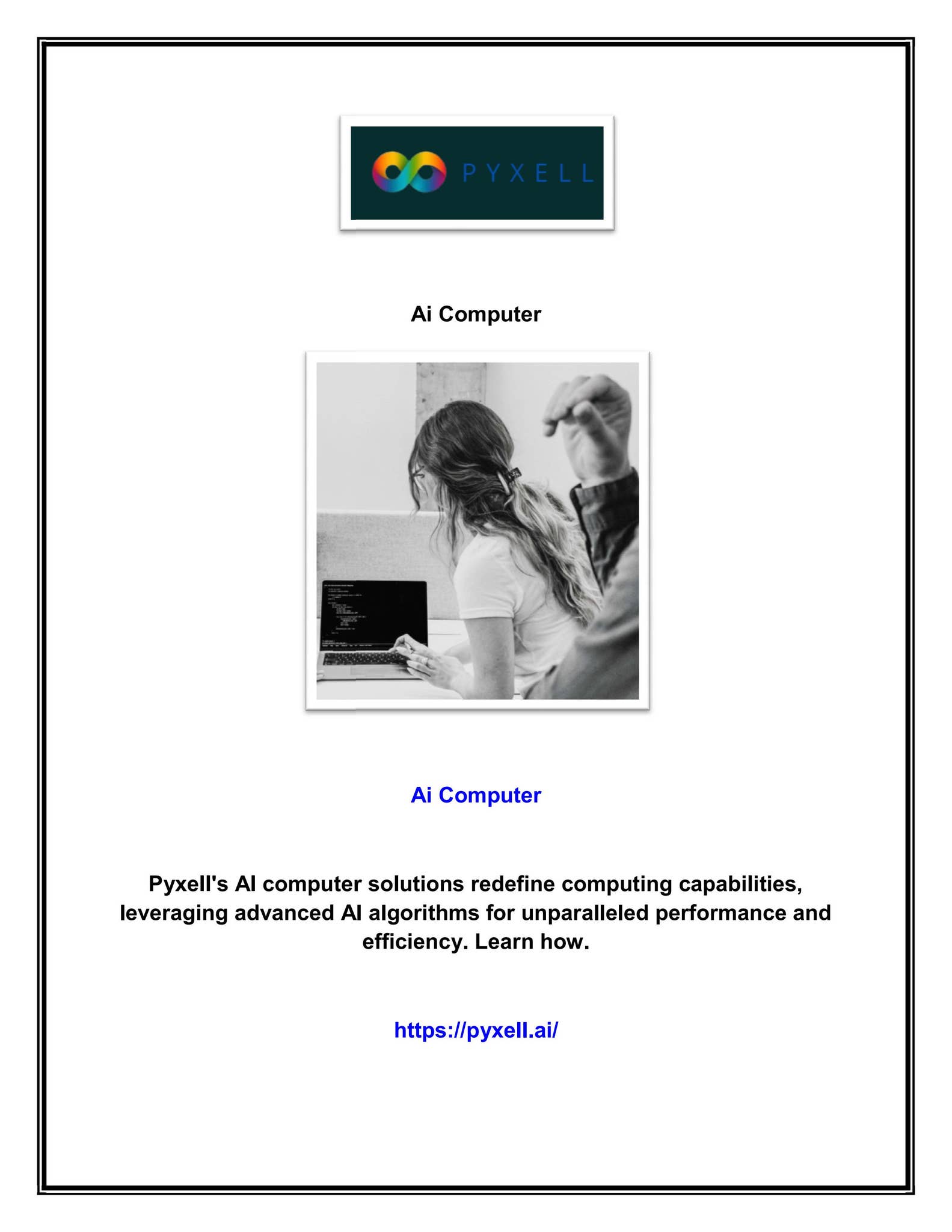 Ai Computer by pyxell ai - Issuu