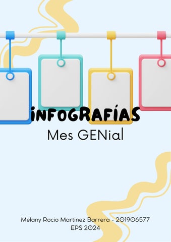 INFOGRAFÍAS MES GENIAL