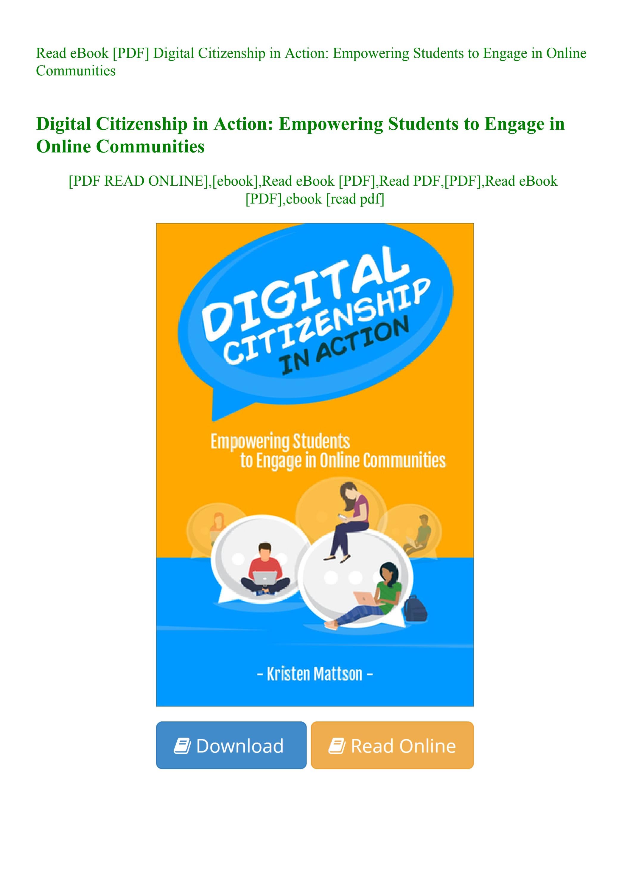 13.  Digital Citizenship: Empowering Young People Online - ddlzc99