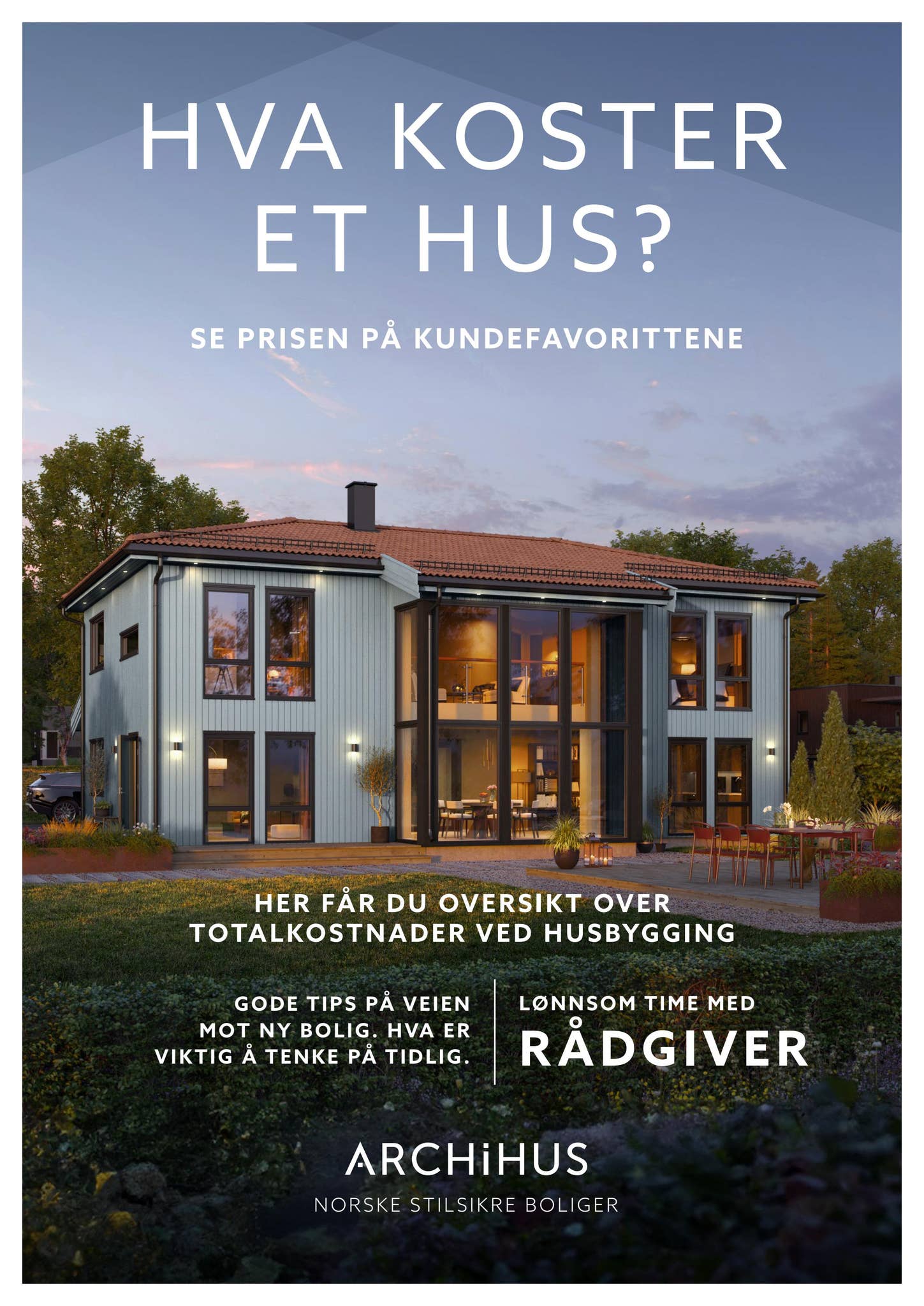 Hva koster et hus - se prisen på kundefavorittene by archihus - Issuu