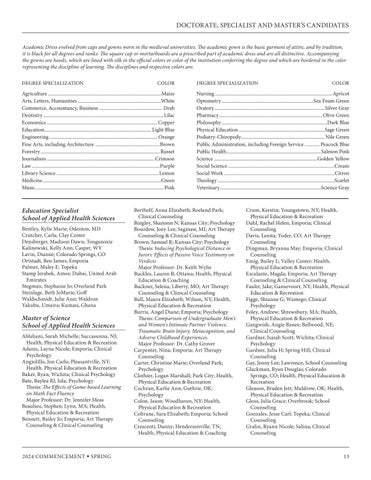 Emporia State University - 春季 2024 Commencement 第 13 页
