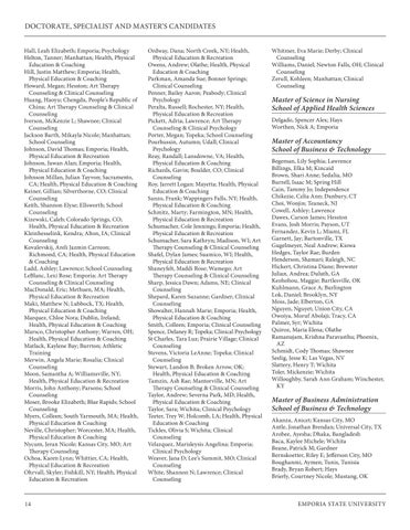 Emporia State University - 春季 2024 Commencement 第 14 页