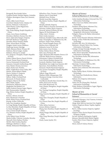 Emporia State University - 春季 2024 Commencement 第 15 页