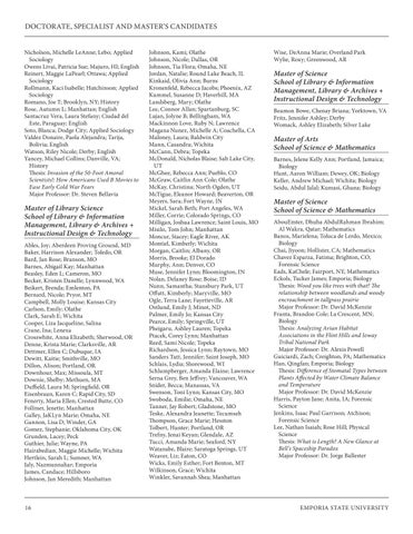 Emporia State University - 春季 2024 Commencement 第 16 页