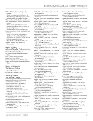 Emporia State University - 春季 2024 Commencement 第 17 页