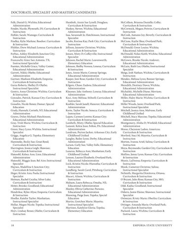 Emporia State University - 春季 2024 Commencement 第 18 页