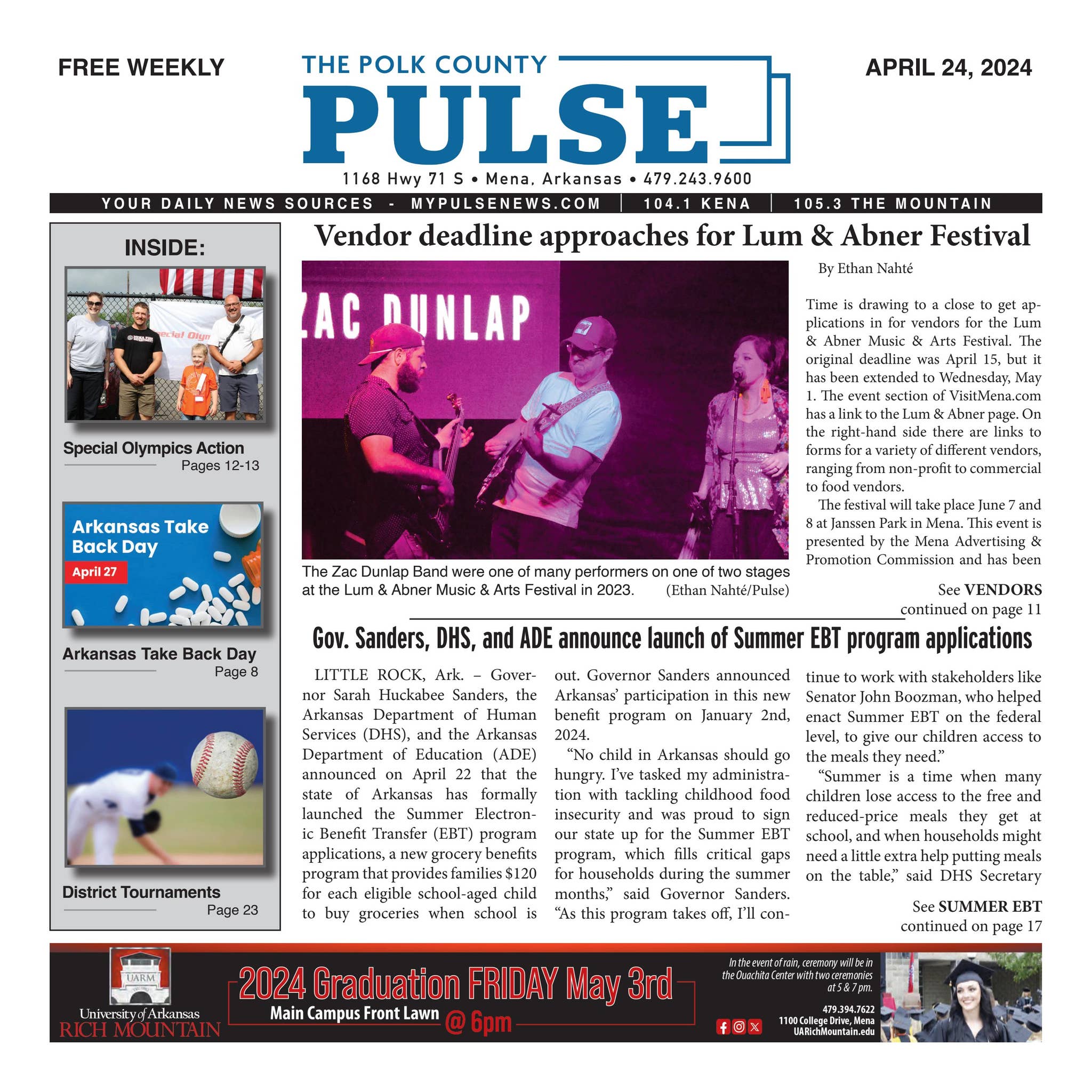 The Polk County Pulse - April 24, 2024 by The Pulse - Issuu
