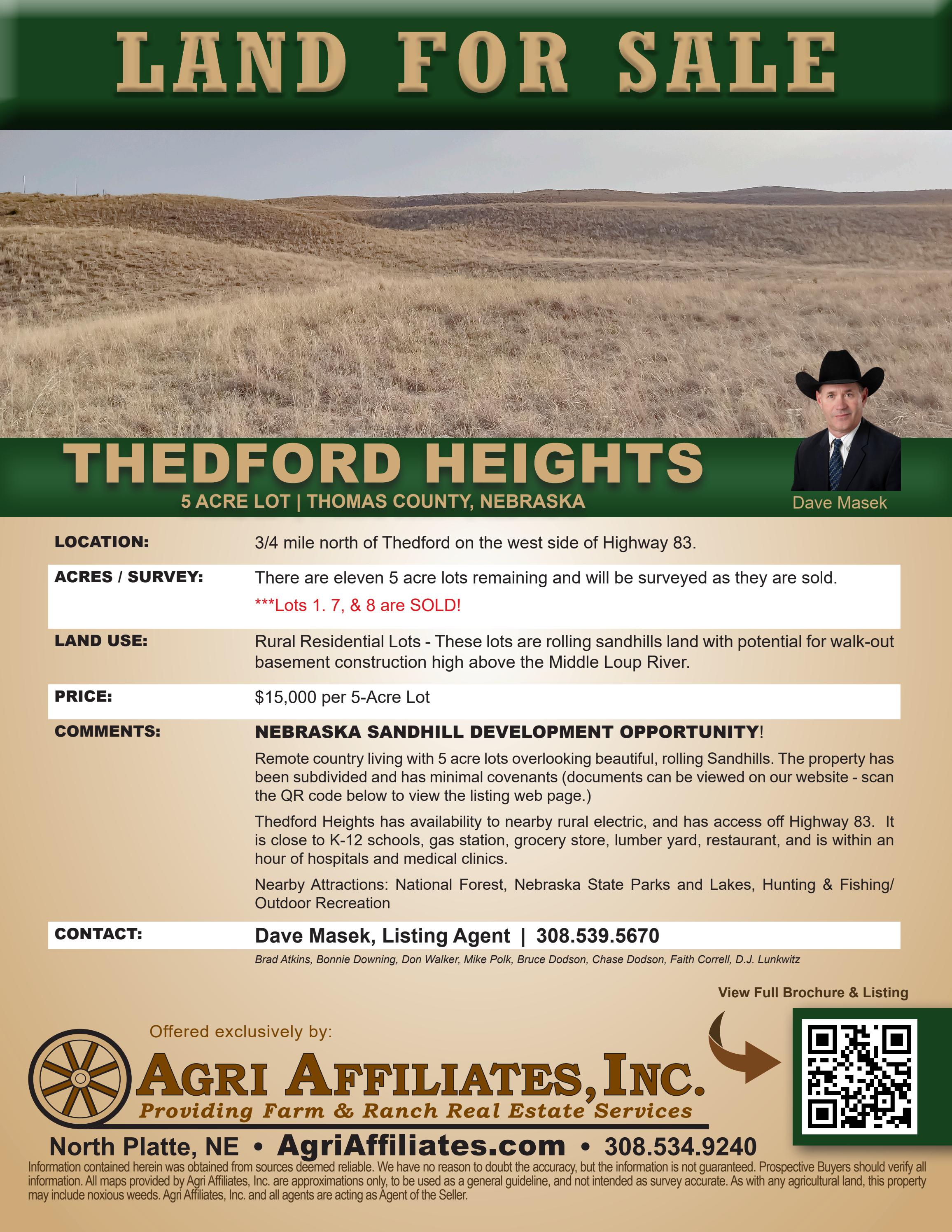 Thedford Heights Lots by Agri Affiliates Issuu