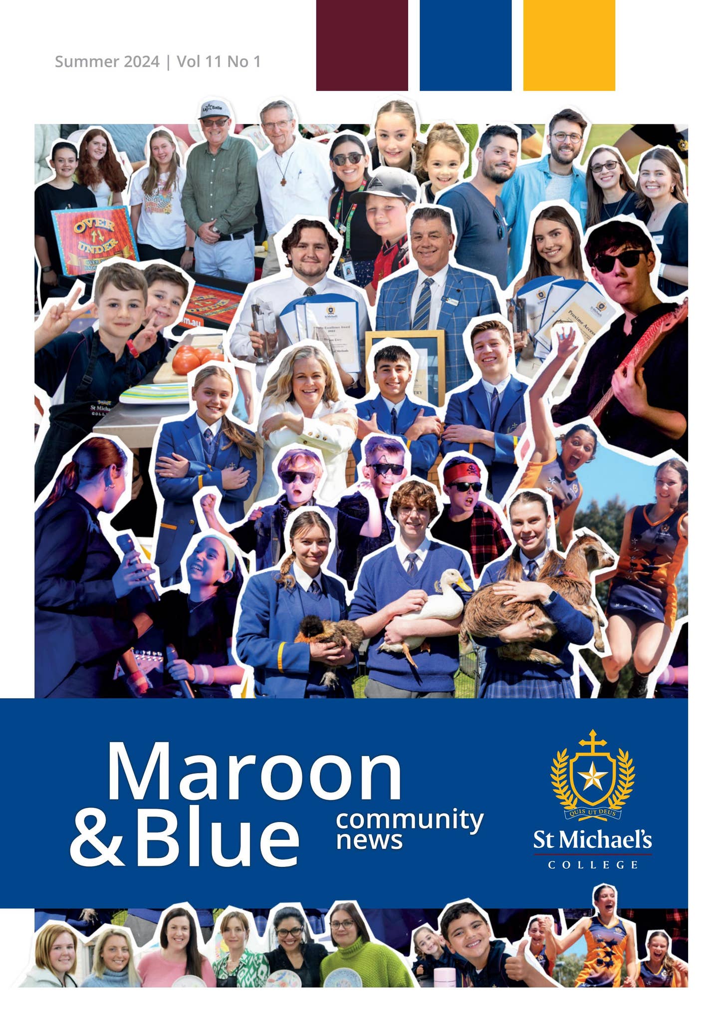 Maroon & Blue Community News Summer 2024 by stmichaelscollegeadelaide ...