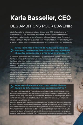 Rapport annuel Fedustria 2023-2024 第 18 页