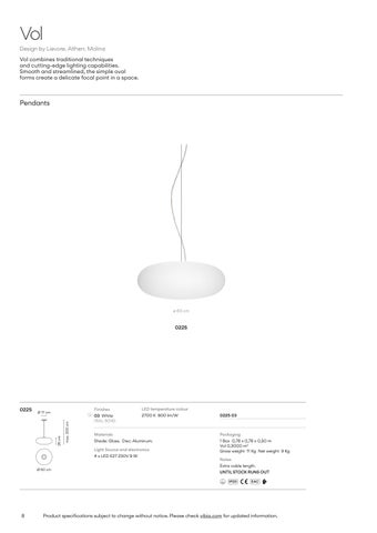 Vibia 灯饰 技术 目录 2024 第 8 页