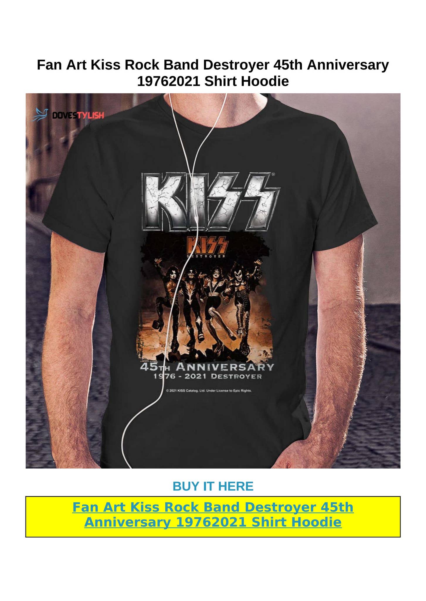 オーバーフィット【RONRON】SALTY KISSES OVER FIT T SHIRT Amazon.com: KISS - Rock and Roll Over T-Shirt : Clothing