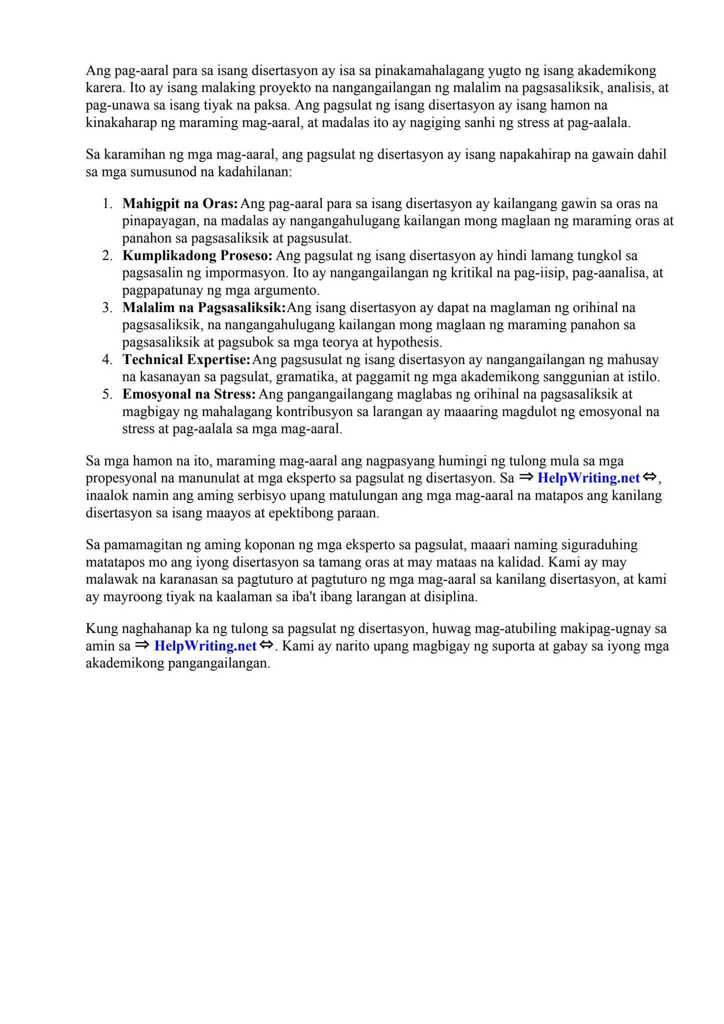 Dissertation In Tagalog by Melissa Stephens - Issuu