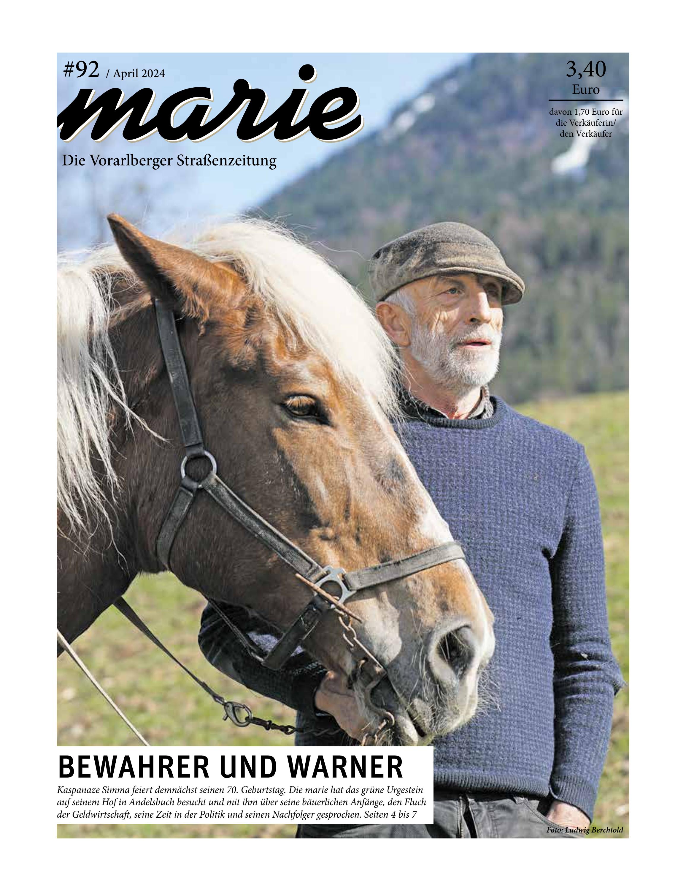 marie 92/ April 2024 by marieDie Vorarlberger Straßenzeitung Issuu