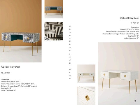 Bone Inlay 家具 第 13 页