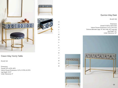 Bone Inlay 家具 第 5 页