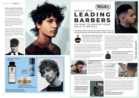 Capital Hair & Beauty 灯饰目录 · The Capital Cut | 夏季 2024 第 9 页