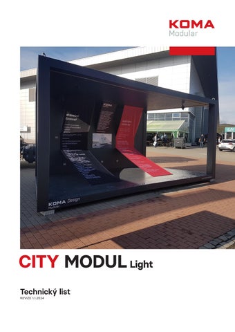 Technický list CITY MODUL- 灯饰 第 2 页